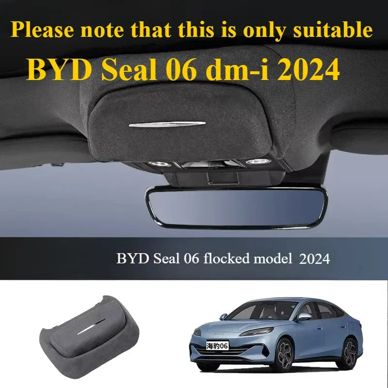 Easily Installable Car Glasses Holder for BYD Seal atto 3 Yuan PLUS Song L  2024 -high volume Sunglasses Case Car Glasses Holder
