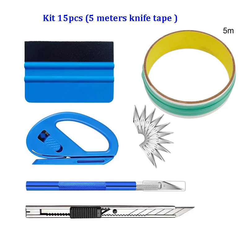 Vinyl Wrap Tool Knife-Less Cutting Tape Design Line Car Graphics Cutting Tool Vinyl Film Wrapping Edge Detailer Tape 5/10M