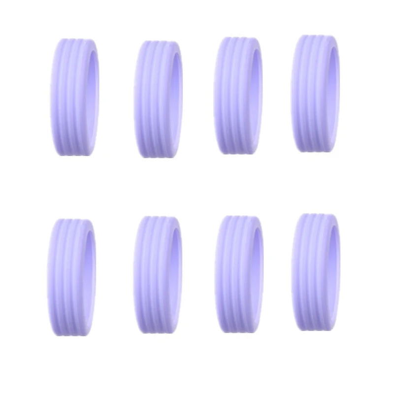 8pcs Luggage Wheels Protector Silicone Wheel Caster Shoes Travel Luggage Suitcase Guard Cover Accessories