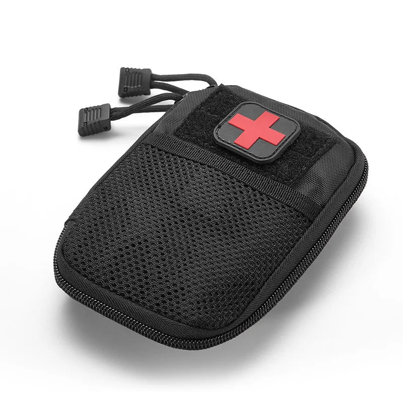 Emergency First Aid Kit Medical Bag for Camping Safari Outdoor EDC Pocket Wallet Molle Sports Bag Bug out Bag
