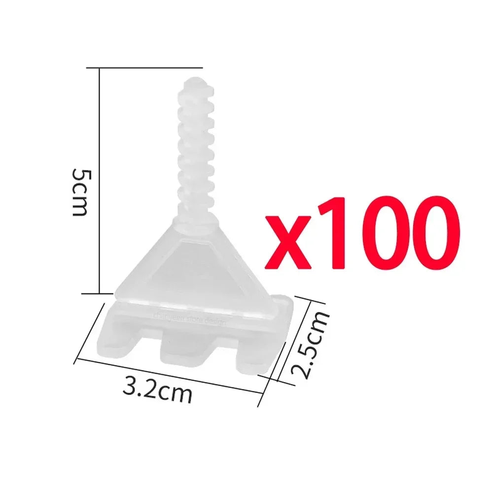 Spiral Tile Leveling System Clips Spacers Straps Wadge for Tile Laying Wall Floor Ceramic Fixing Construction Tools Building