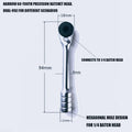 Mini Ratchet Socket Small Repair and Installation Tool  Bicycle Repair Tool  Lightweight and Easy To Carry