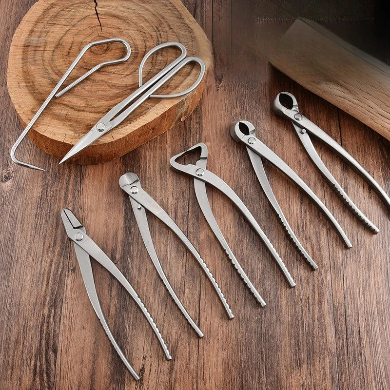 Bonsai Pruning Shears Set Gardening Ball Joint Scissors Repair Burl Tree Node Branch Flower Hand Pruner Portable Trimming Tools