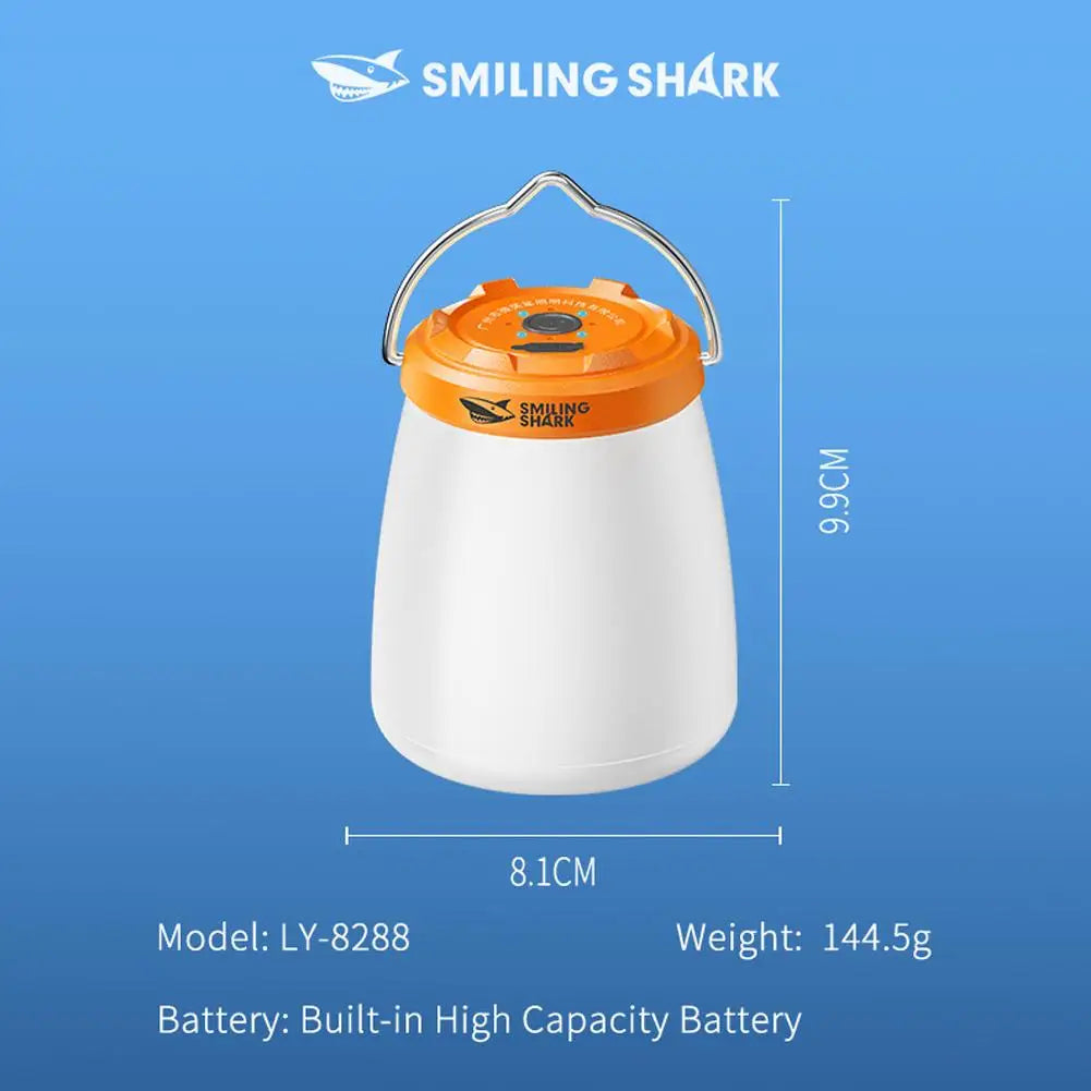 Rechargeable LED Camping Lantern With Hook Waterproof Tent Light Night Emergency Light Portable Outdoor Camping Light