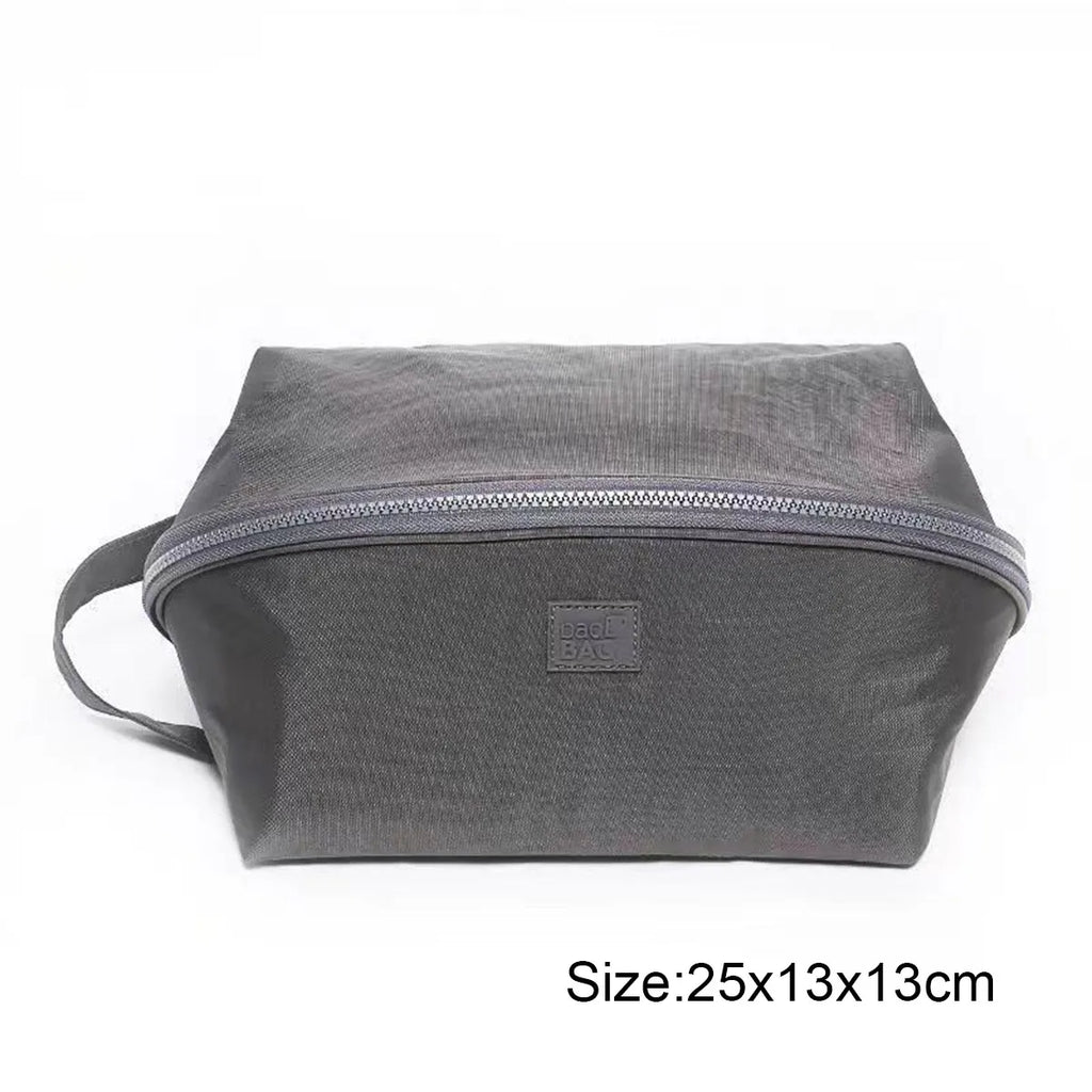 1pc Pink/Grey Underwear Socks Storage Bag Portable Zipper Bras Organizer For Traveling Women's Lingerie Underwear Accessories