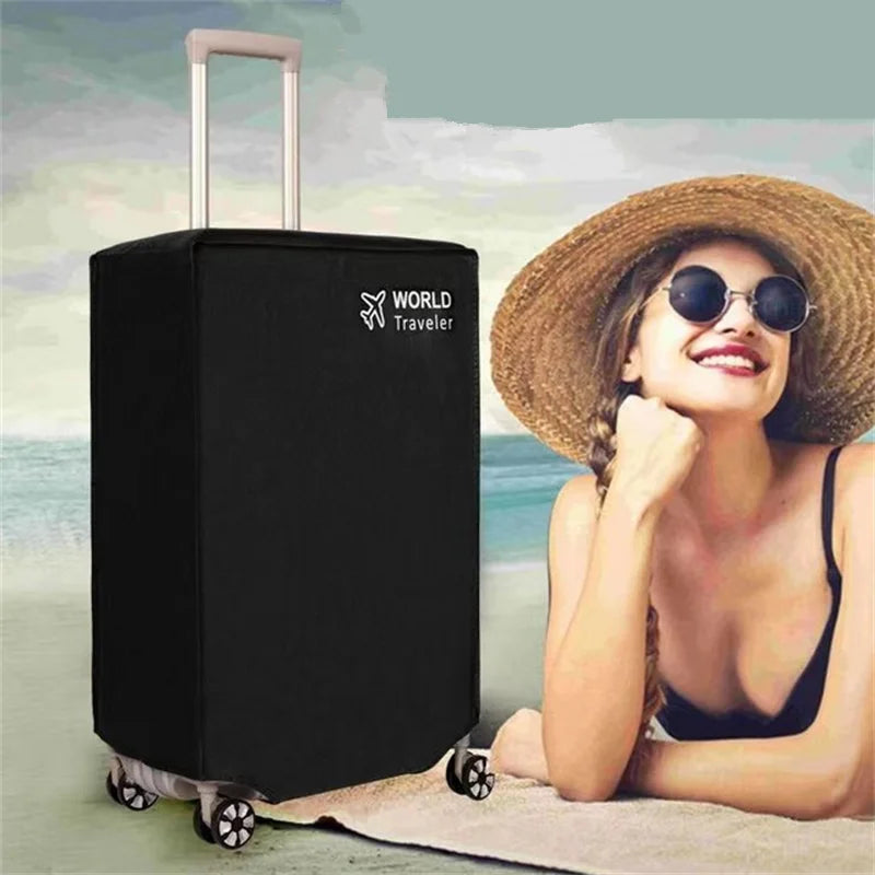 20/24/26/28/30inch Non-woven Luggage Cover Dustproof Trolley Anti-scratch Luggage Protector Cover Suitcase Wear-resistant