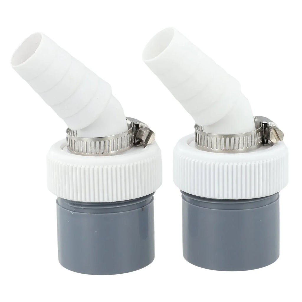 PVC Washing Machine Drain Adapter Fits 18-24mm Inlet And 40mm Outlet For Dishwasher Tumble Dryer And Sink Drain Systems