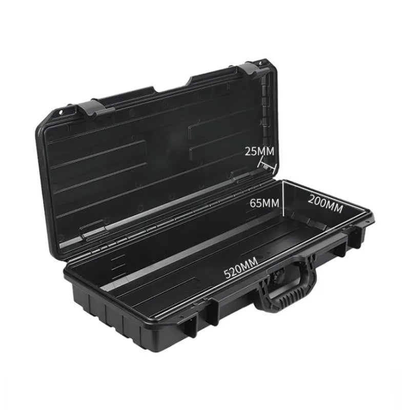 Safety Toolbox Waterproof Portable Tool Case Plastic Thickened Equipment Instrument Protection Box Suitcase with Pre-cut Foam