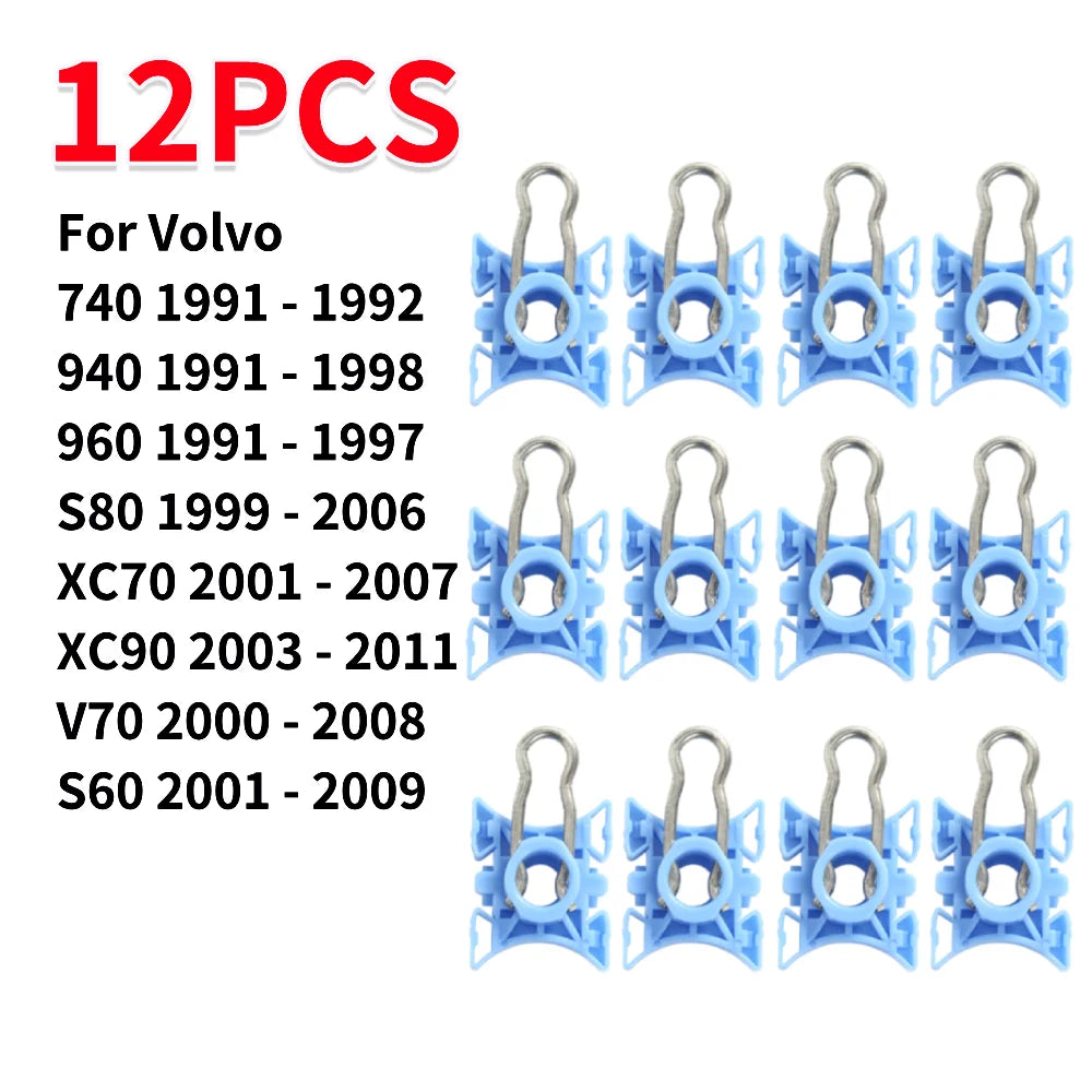 4-20PCS Plastic Window Regulator Guide Slider Clips Sliding Blocks for Volvo 740 940 960 S80 XC70 XC90 V70 S60 Car Accessories