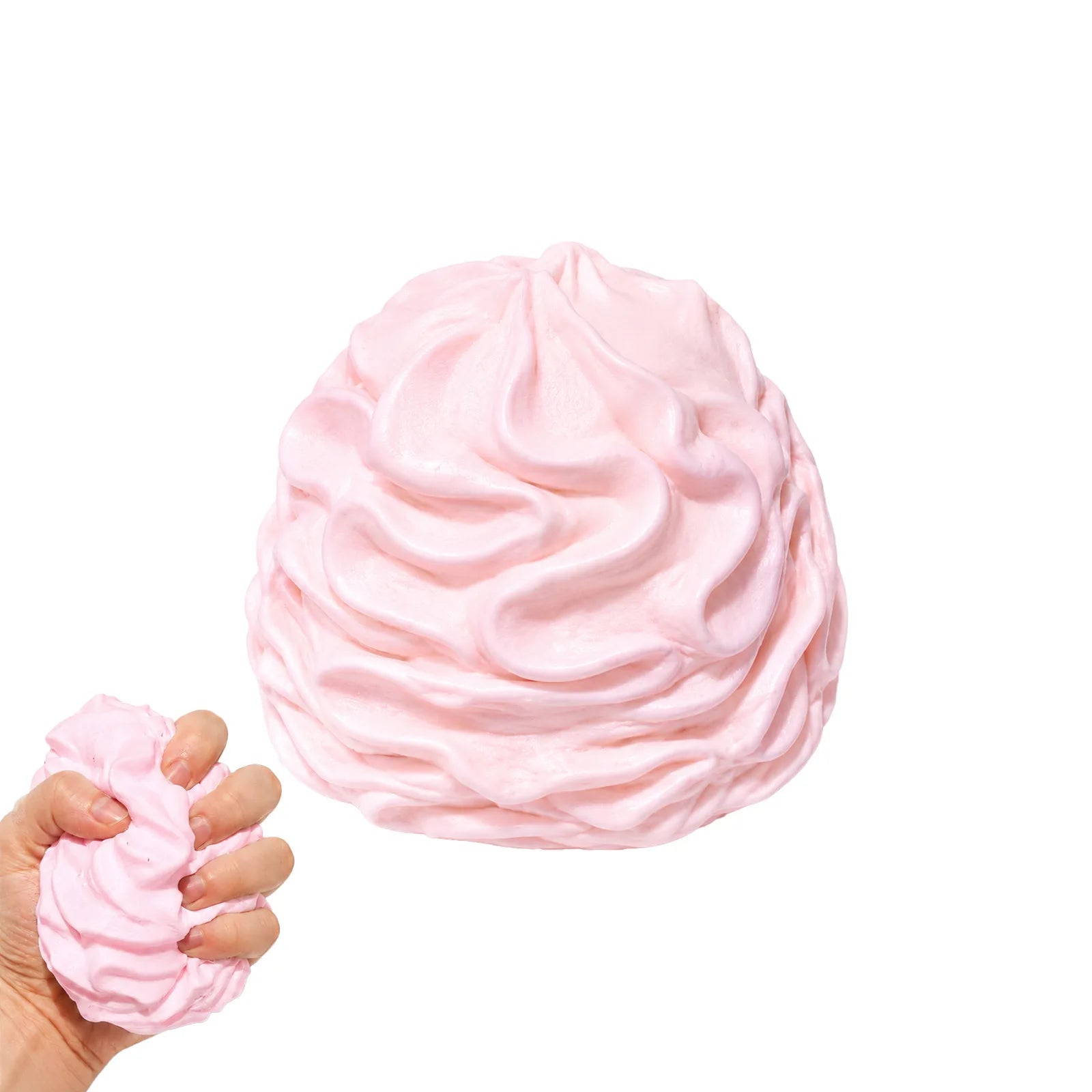 1PC Simulation Cream Squishy Toy Premium Soft Silicone Material Realistic Cream Texture Squeeze Fidget Ornament