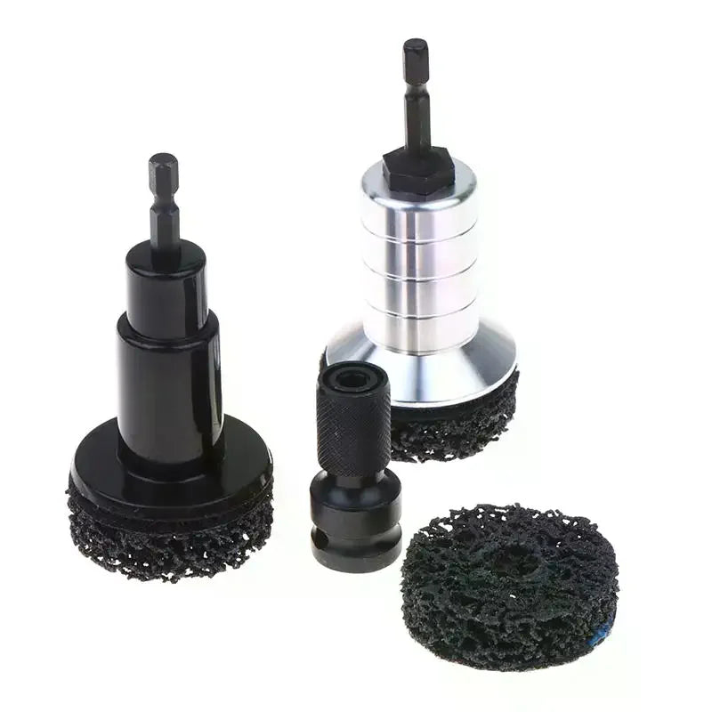 Wheel Hub Rust Removal Brush Set 17pcs Car Brake Hub Surface Stud Cleaning Kit Effective Rust Removal for Auto Workshop Repairs