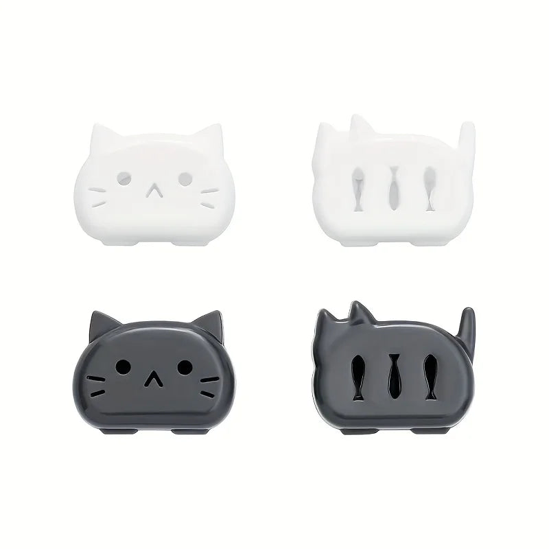 For Toothbrush Heads Toothbrush Protection Clip Daily Necessities 4pcs Cute Cartoon Toothbrush Protectors, Portable Travel Cases