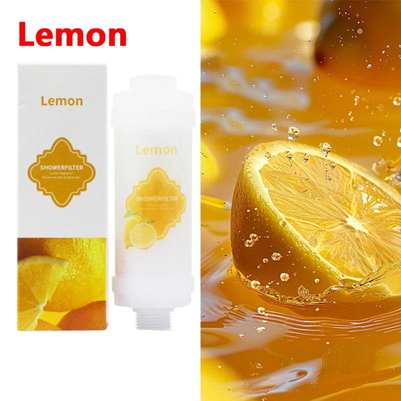Filter For Shower Scented Shower Head Water Softener Improve Hair Skin Removal Shower Purifier Bathroom Accessories