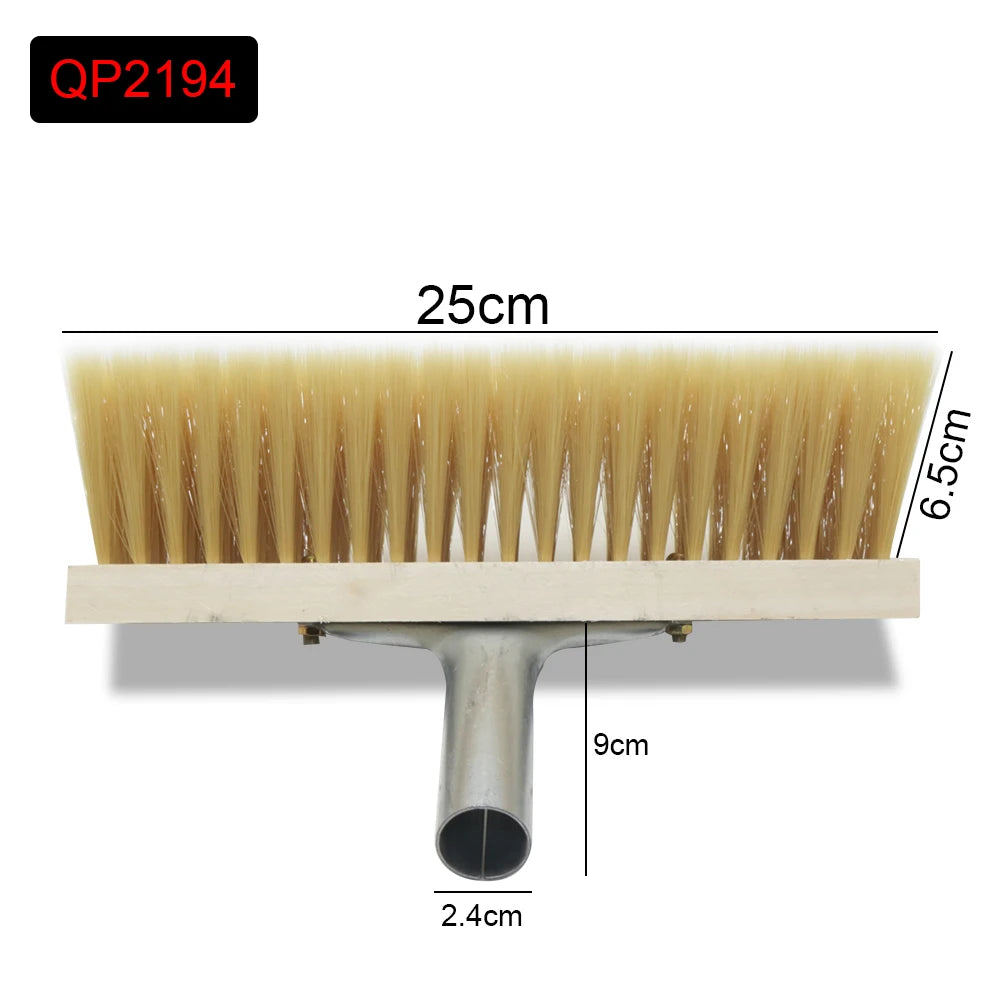 Soft Bristle Car Wash Brush Imitation Bristle Mountable Plus Handle Cleaning Brush Photovoltaic Panel Cleaning Brush Head