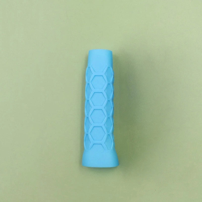 1pc Shock-absorbing Sleeve And Anti-slip Silicone Grip Reusable Silicone Racket Grip Sleeve For Tennis Rackets
