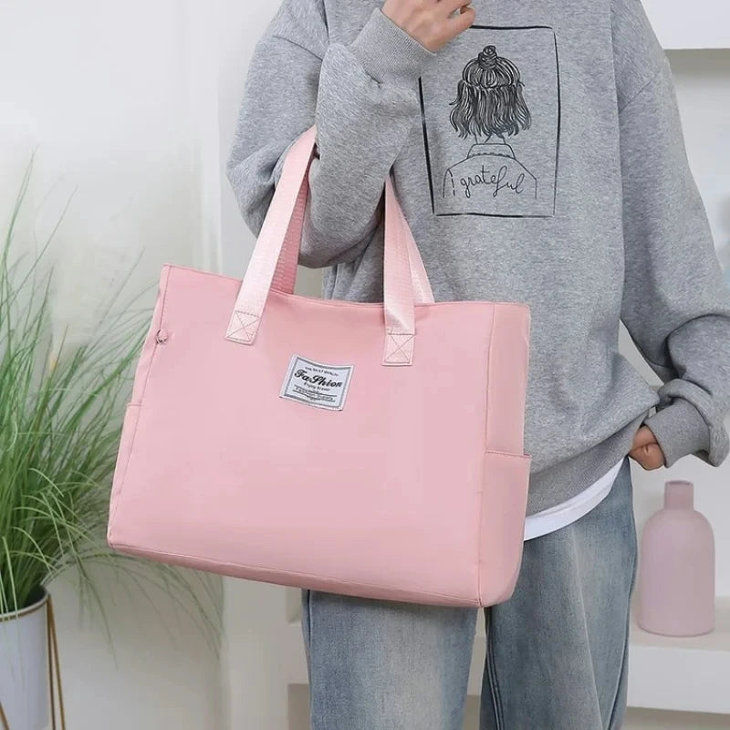 Waterproof Oxford Duffle Bag Large Capacity Women Travel Bags Shoulder Bag Valise Bolsa De Viagem Women's Handbags Shopping Bags