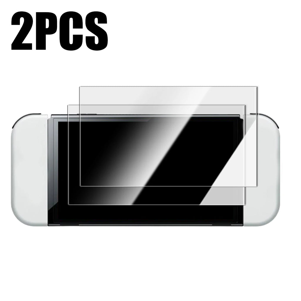 1/2Pack Premium Tempered Glass For Nintend Switch Lite/Switch Oled Screen Protector HD Clear Anti-Scratch Protective Films