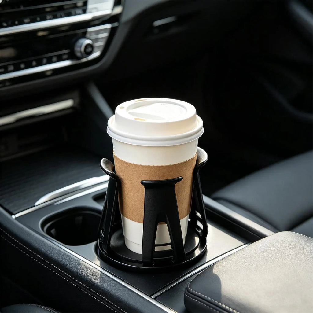 Beverage Rack Car Cup Holders 1 Pair Automotive Interior Adhesive Cup Mount Storage Accessories For Vehicles Truck Van SUV RV