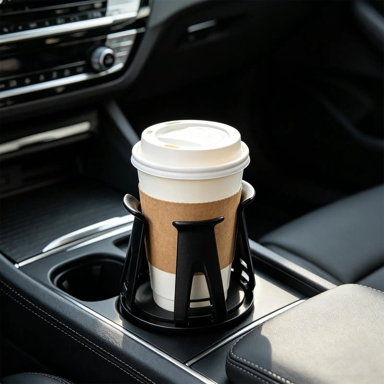 Beverage Rack Car Cup Holders 1 Pair Automotive Interior Adhesive Cup Mount Storage Accessories For Vehicles Truck Van SUV RV