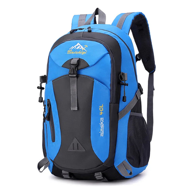 40L Outdoor Camping Backpack Nylon Waterproof Hiking Travel Sport Bag For Men Women Ultralight Climbing Trekking Backpack