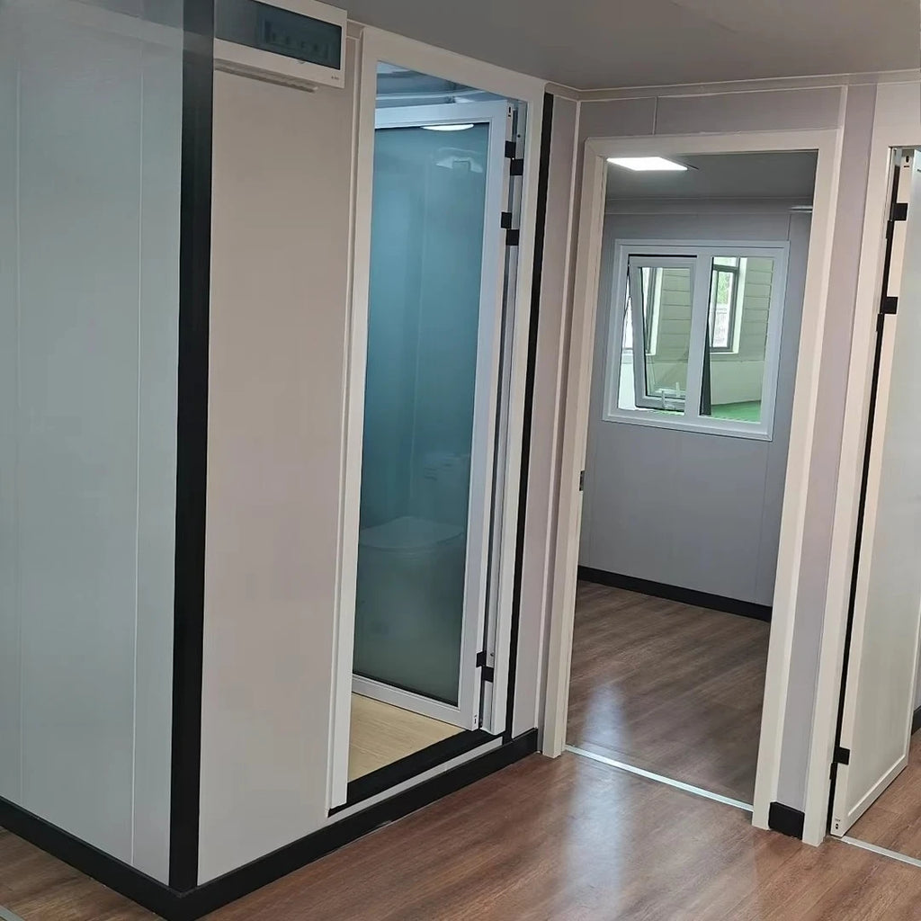 Factory‑Made Luxury 20ft 40ft Expandable Container House Insulated Antiseismic Steel Double‑Wing Folding Prefabricated Container