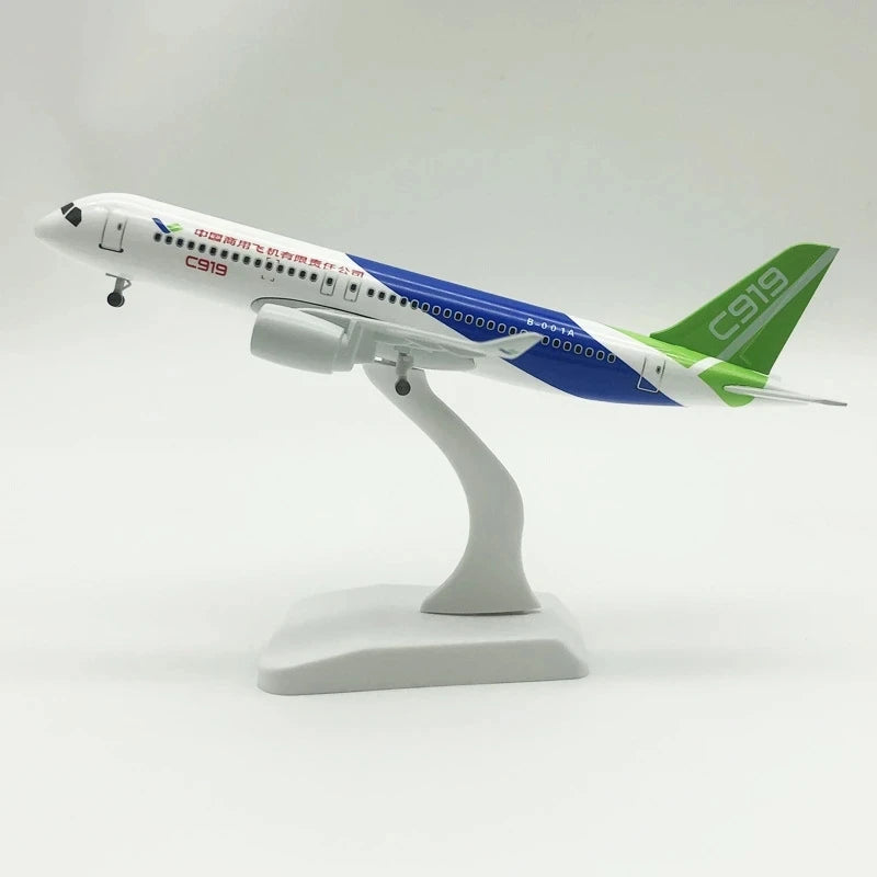 Souvenir Toy Planes 20cm scale Aircraft Series C919 Air China Airways Alloy Adults Fun Metal Miniature Airplane Diecast Model
