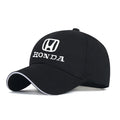 Car Logo Adjustable Baseball Hat Outdoor Duck Tongue Cap For Honda Accord Civic FIT Insight CRV Jazz HRV CRZ CRX City Vezel