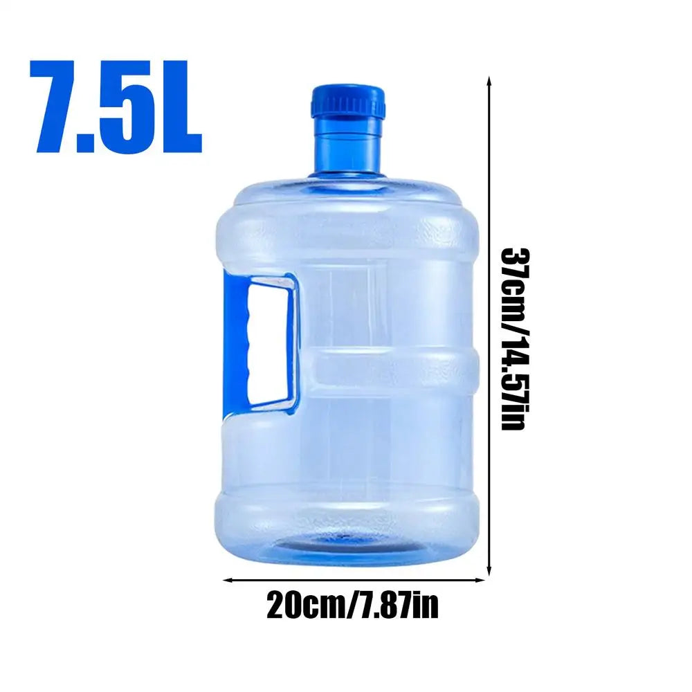Camping Water Jug 5L 7.5L – Portable Outdoor Water Pitcher with Handle / Cruche d'eau de camping 5L 7.5L – Pichet portable avec poignée