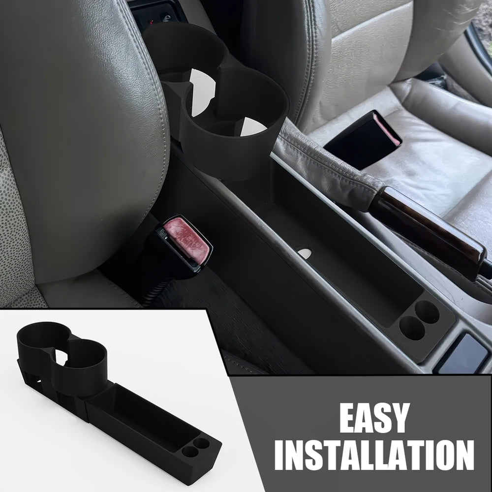 Car Beverage Cup Holder Key Storage Box For BMW Z3 Center Console Tray With Cup Holder