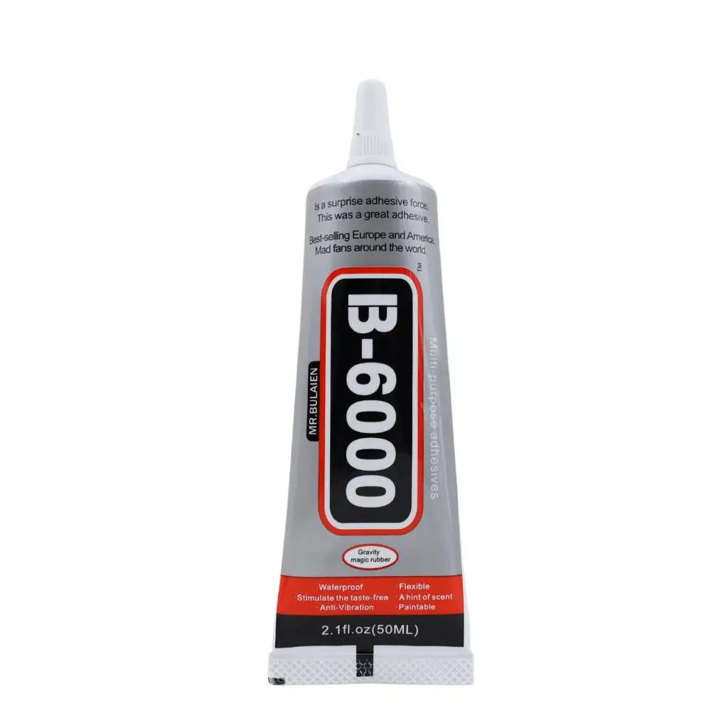 15ML 25ML 50ML 110ML Bulaien B6000 Clear Contact Phone Repair Adhesive Multipurpose DIY Glue With Precision Applicator Tip