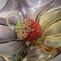 New Beaded Strawberry Bag Small Handmade Zero Wallet Cute Sweetheart Girl Exquisite Small One Coin  Bags