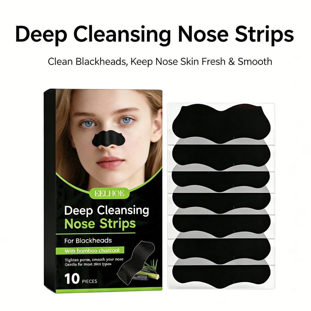 Blackhead Remover Nose Strips Unisex Deep Cleansing Pores Helps Clear Blackheads Minimizes Pores Nasal Mask Patch Skin Care