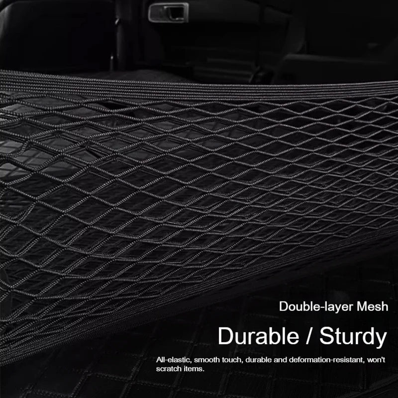 For Rivian R1S R 1S R-1S Car Cargo Net Stretchable Elastic Trunk Mesh Cargo Storage And Organization Net Including Hooks
