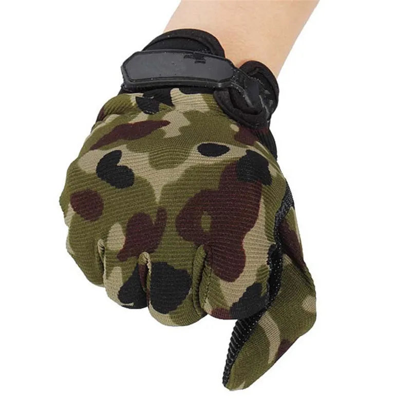 Cycling Tactical Gloves Spring Summer Climbing Camping Hiking Anti Slip Gloves Training Fitness Motorcycle Gloves for Men Women
