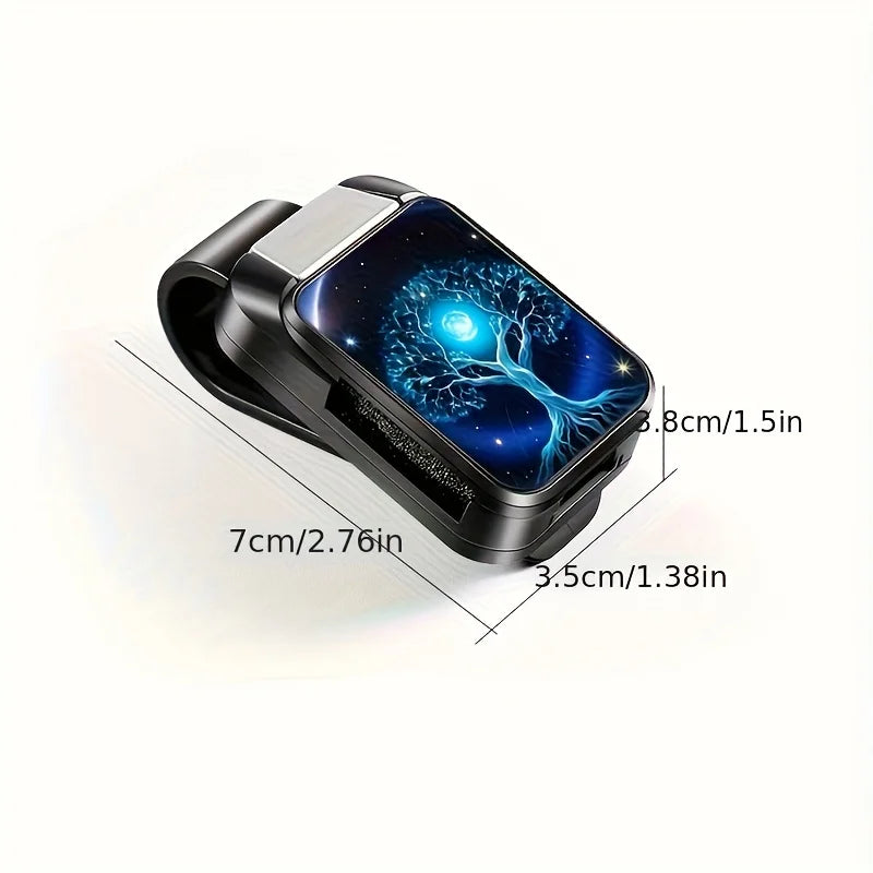 Car Tree of Life Glasses Clip ABS Material Sunglasses Sunglasses Myopia Glasses Storage Clip Car Sunshade Multi functional Clip