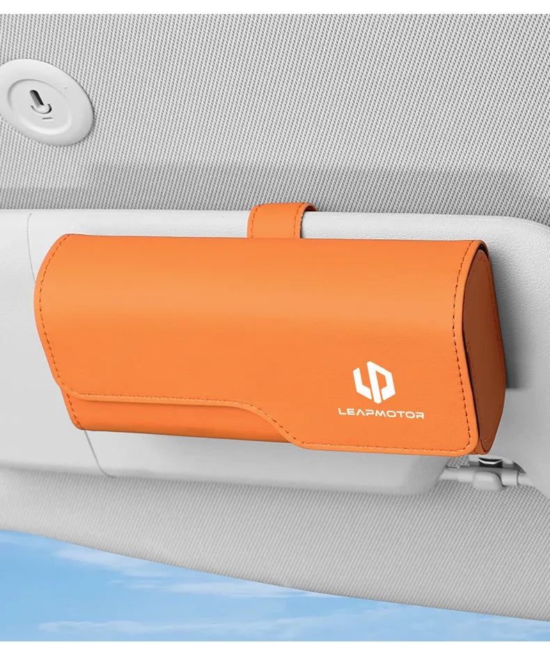 Fit For Leapmotor C11 C10 C16 T03 B10 Car Glasses Box Vehicle Sunglasses Clip Storage Box