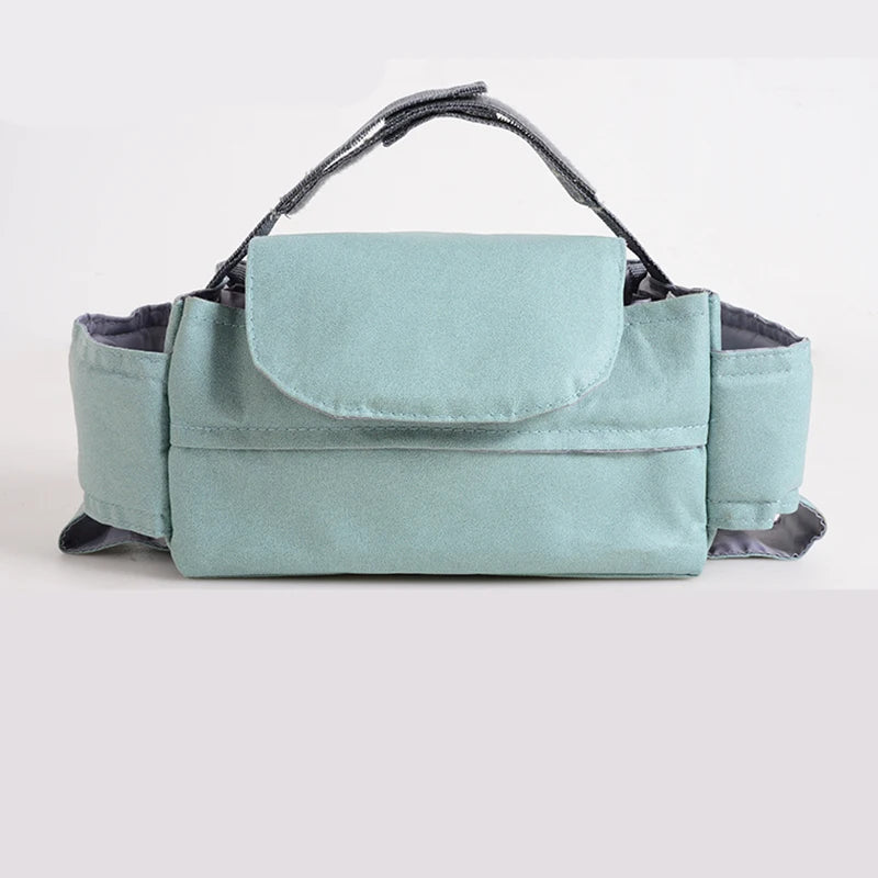 Stroller waterproof Organizer Bags  Large Capacity Travel Hanging Bag Bottle Holder Pram Diaper Bags Baby Stroller Accessories