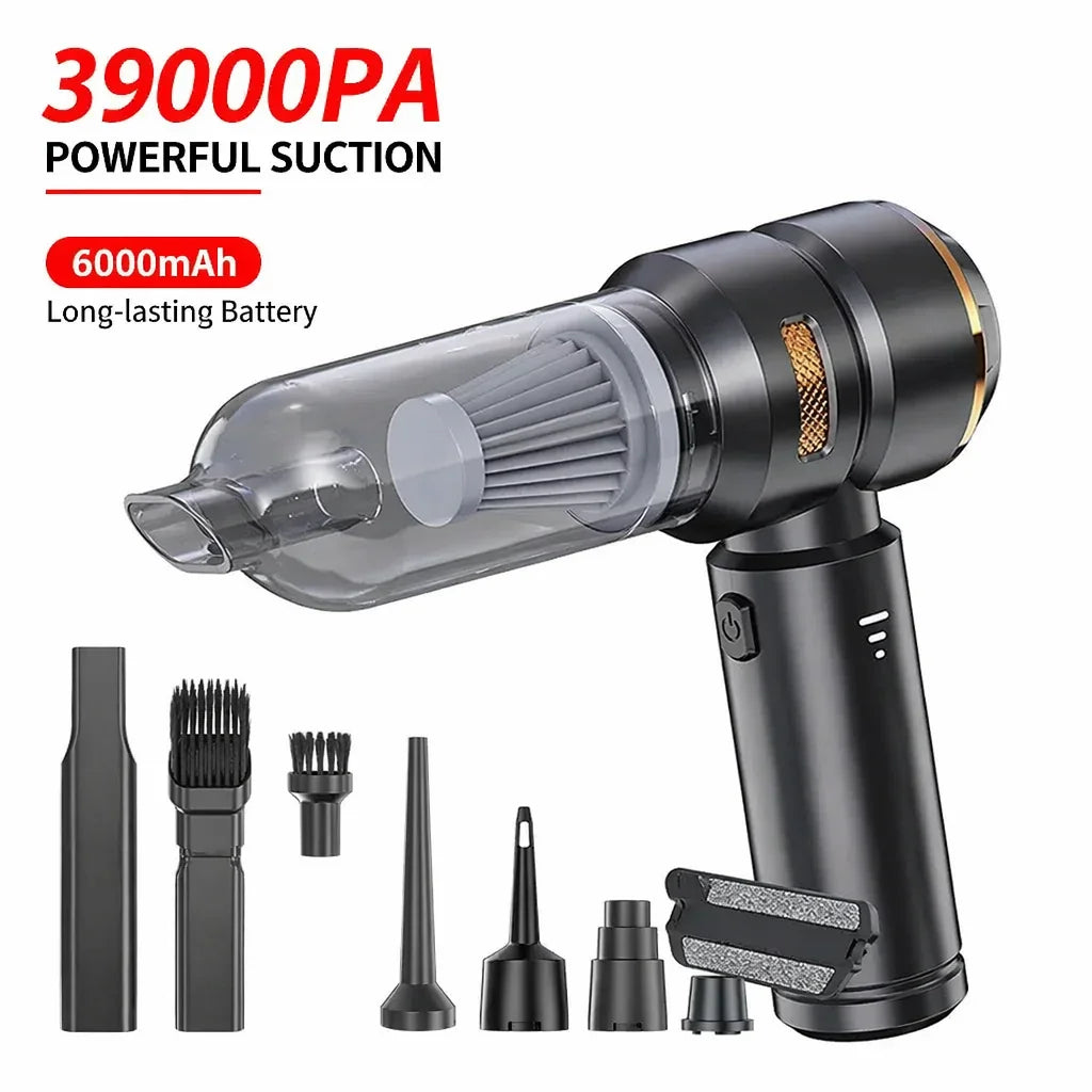 Car Vacuum Cleaner High Power Portable Handheld Wireless Brushless Motor Cleaning Machine Powerful Air Duster for Home Appliance