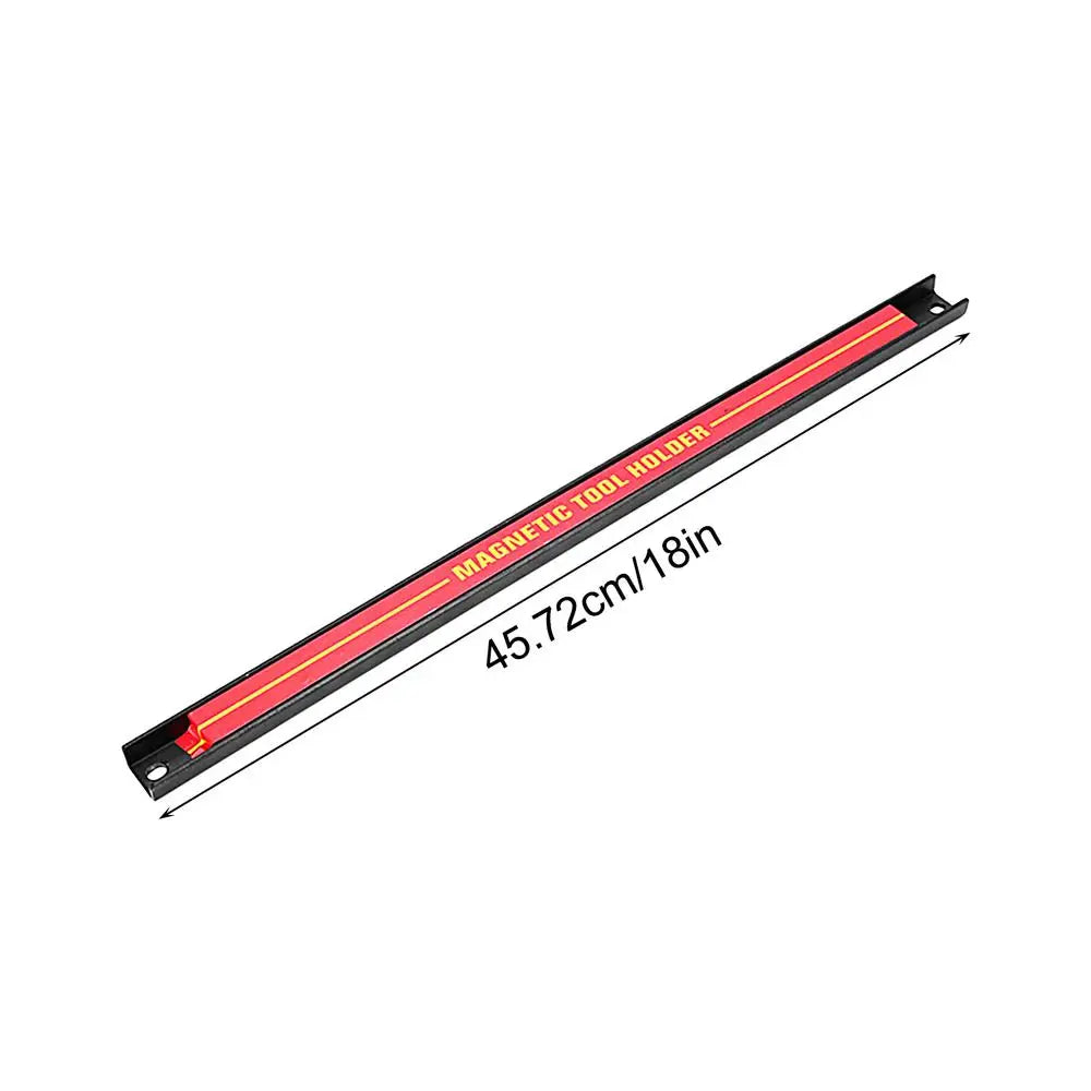 Magnetic Strip For Tools Large Capacity Wall Tool Holder Metal Tool Bar For Workshop Home Space Saving Tool Organizer For Car