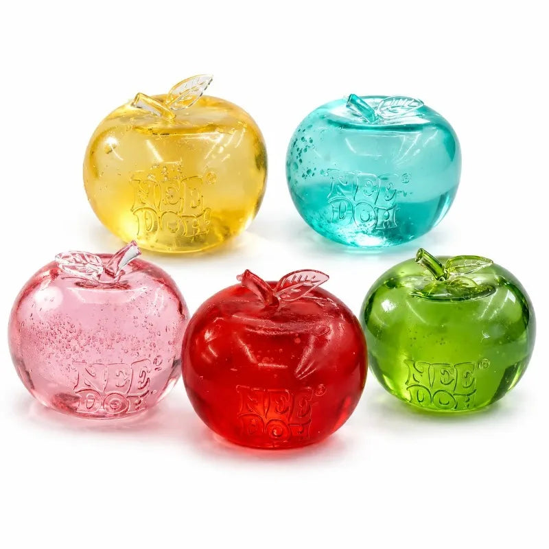 NeeDoh Apple Maltose Press Relaxation Toys, Soft and Will Rebound Slowly, Help Relieve Stress, Sensory Toy Gifts.