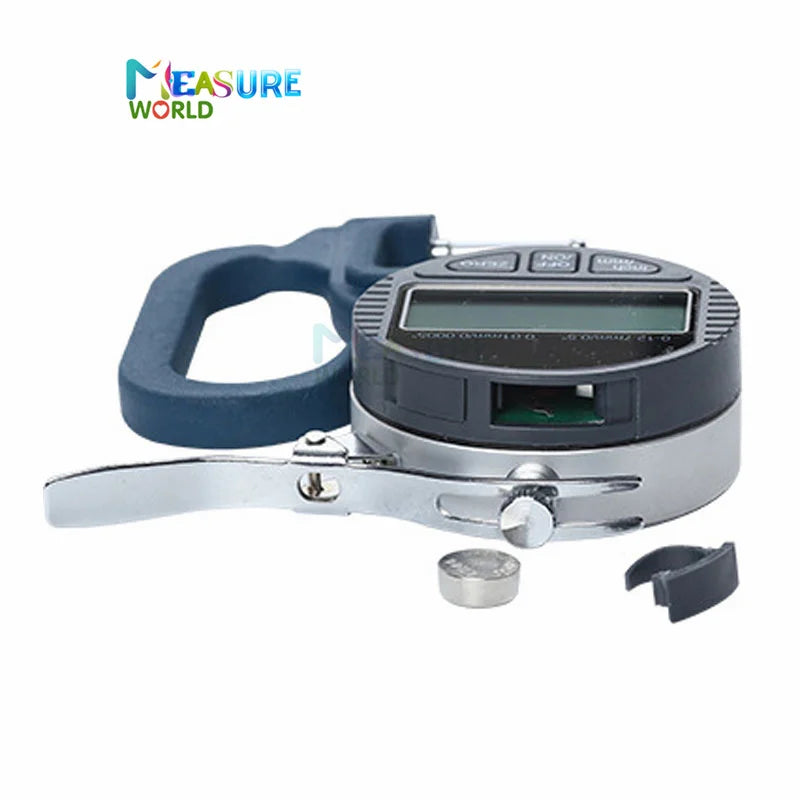 High quality 0-10 0.01mm digital tube thickness gauge 0-12.7mm for measuring curved surface'thickness Measurement Tools