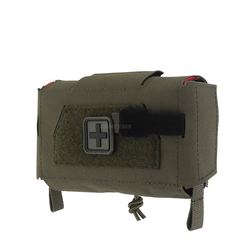 Tactical Compact Trauma Kit Quick Pull Split Hunting Hiking IFAK Medical First Aid Pouch Outdoor Camping Survival Equipment