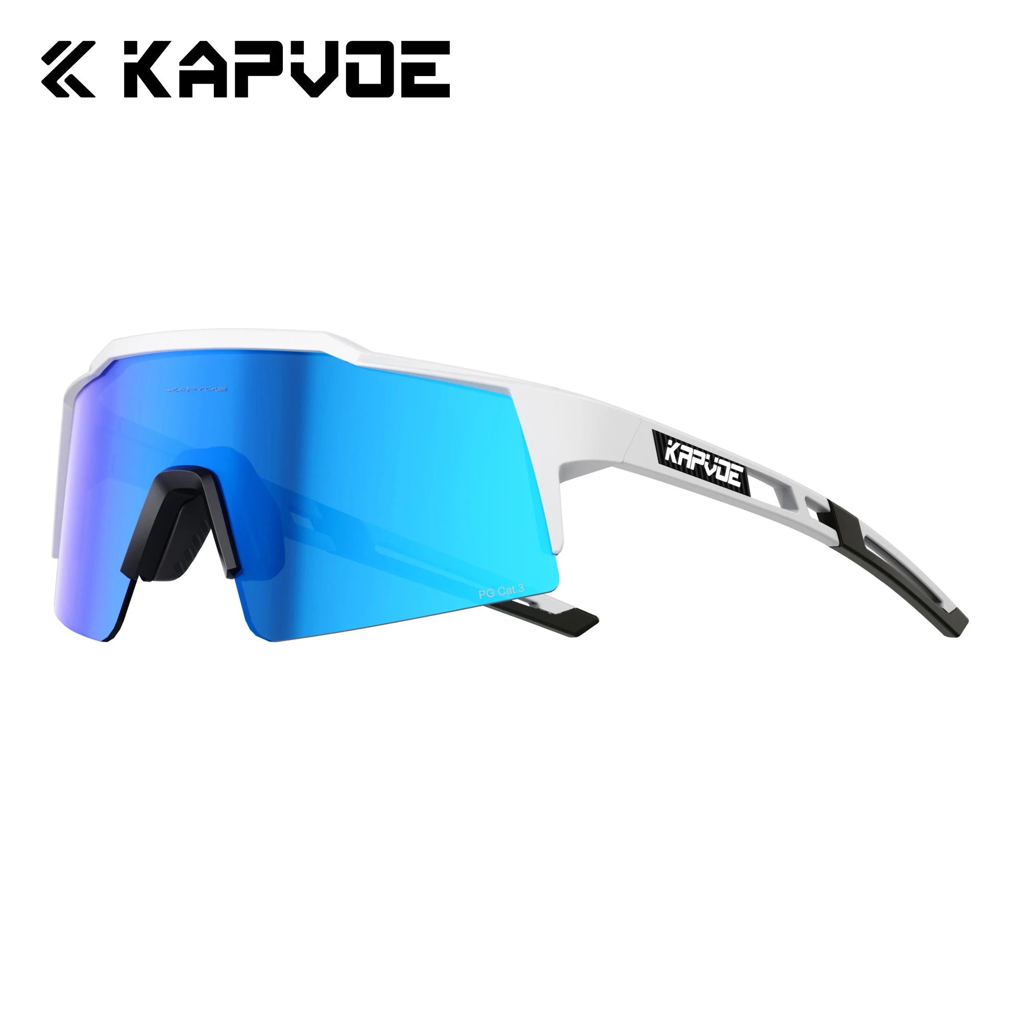 KAPVOE UV400 Polarized Anti-Glare Outdoor Sports Sunglasses Hiking Surfing Fishing and Casual Glasses Stylish Unisex Sunglasses