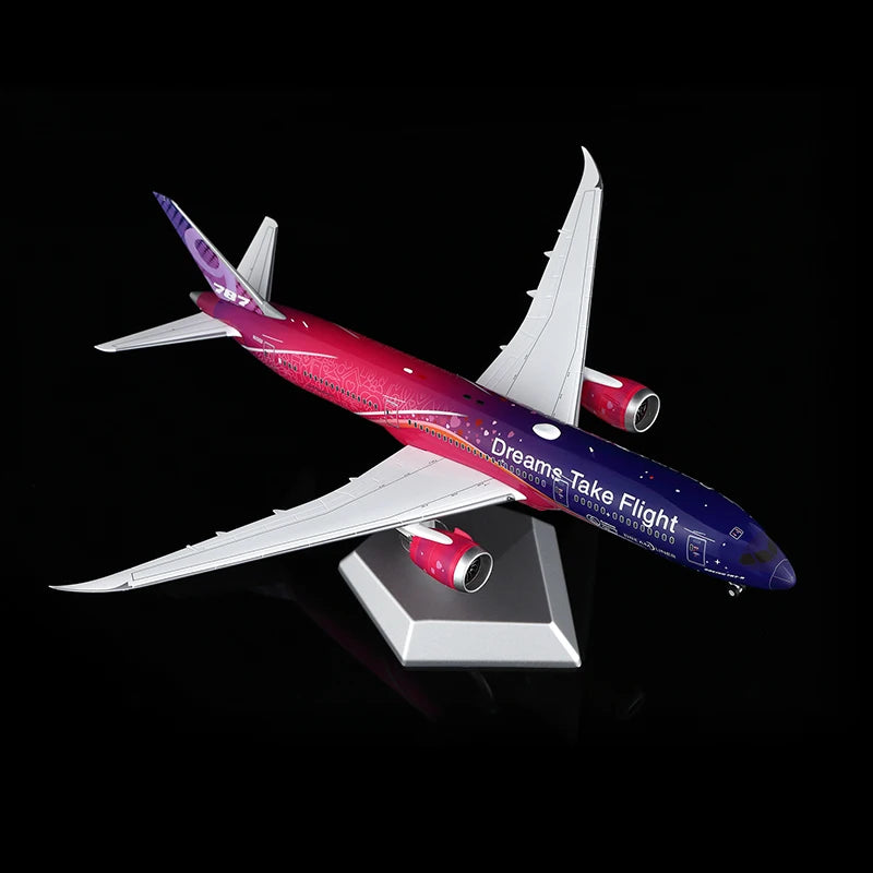 L2128 Alloy Collectible Plane Gift SQ Wings 1:200 Boeing Company B787-9 "House Color" Diecast Aircraft Jet Model N1015B