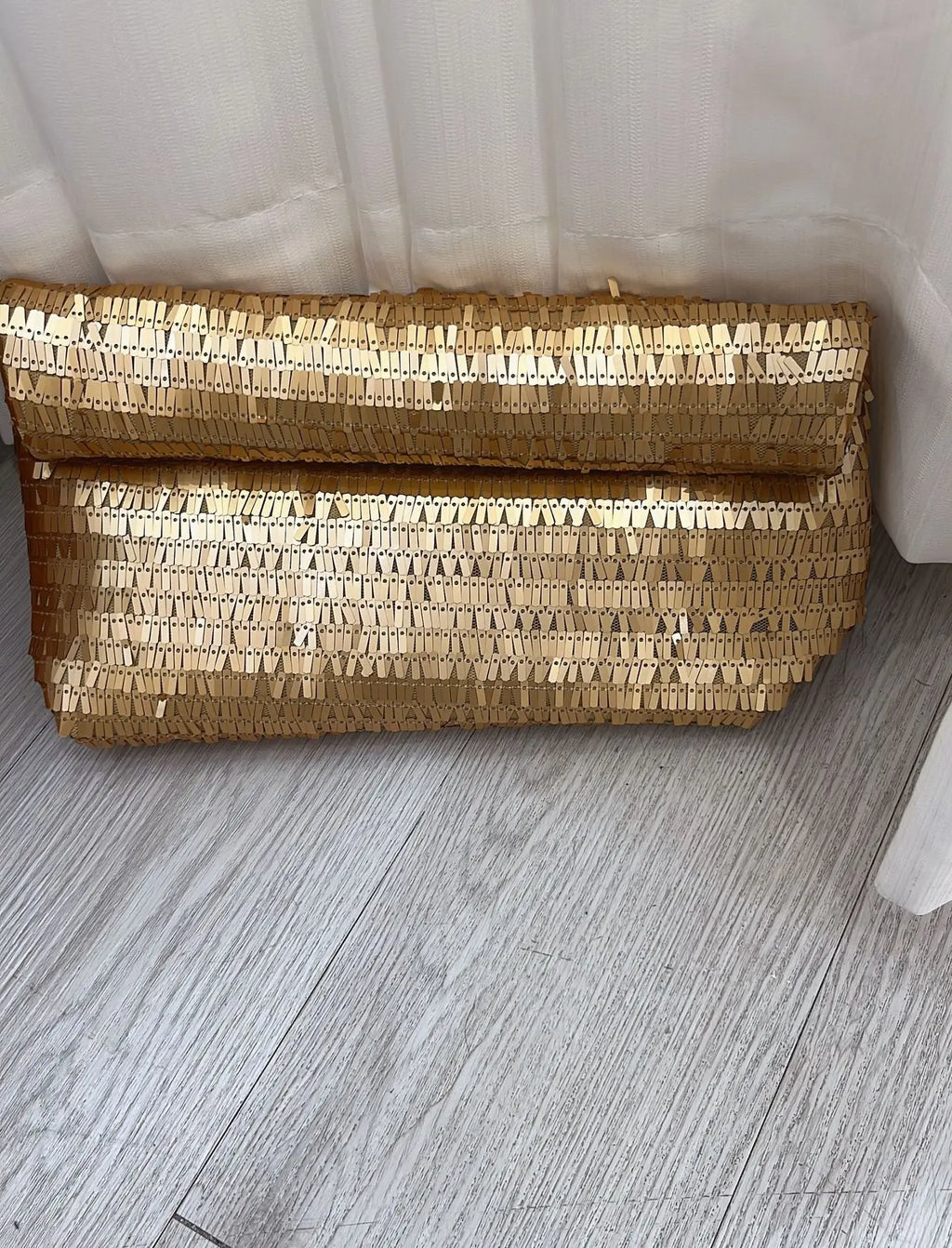 Fashion Sequins Crossbody Bag Simple Women's Tote Bag Underarm Shoulder Bag Evening Clutch Party Handbag ﻿wallet gold