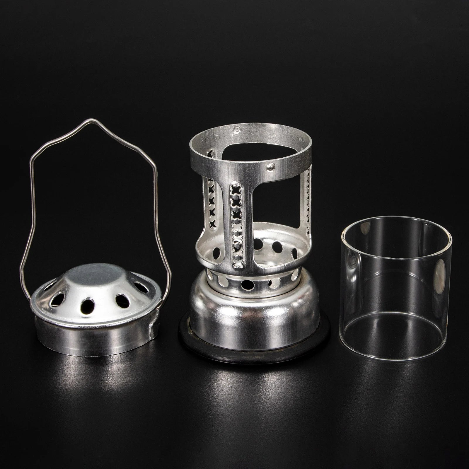 Candle Lanterns Portable Candle Lantern Night Fishing Hanging Outdoor Camping Aluminium Alloy Candle Lamp Outdoor Candle Lantern