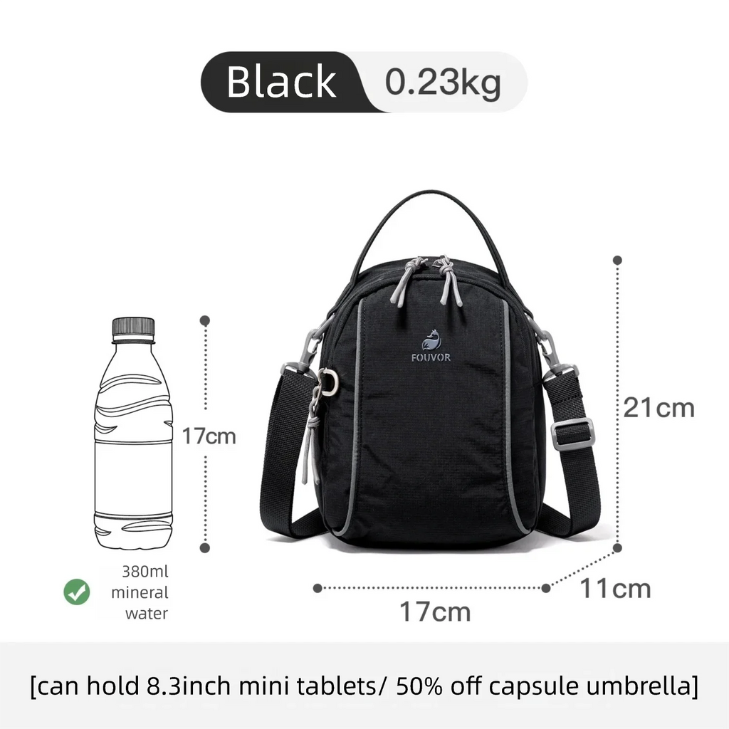Fouvor Women's Small Crossbody Bag Multi-functional Fashion Backpack for College Students Single Double Shoulder Bags 3073-12