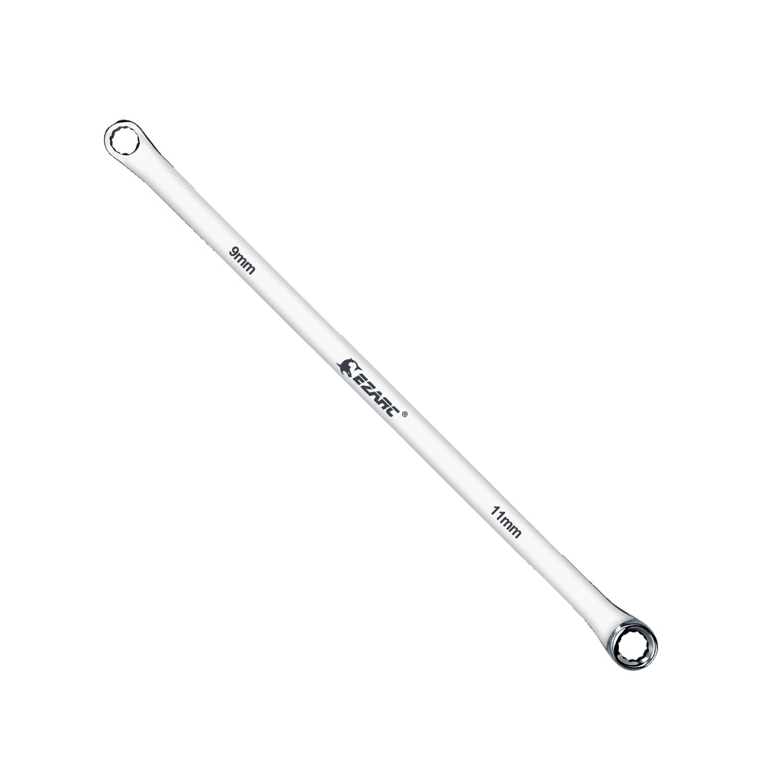 EZARC Extra Long Box End Wrench Metric Combination Durable Aviation Spanner CRV 8mm-19mm Chrome Vanadium Steel Aviation Wrenches