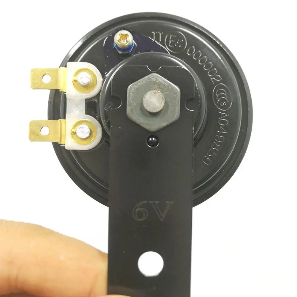 Motorcycle Horn Universal Waterproof Electric Horn 6V 105db Motor Scooter Loud Sound Motorcycle Accessories