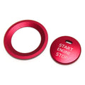 For Hyundai Elantra AD/Avante Car Interior Engine Start Stop Button Push Ring Cover Trim 2017-2020 For Hyundai I30 2017-2022
